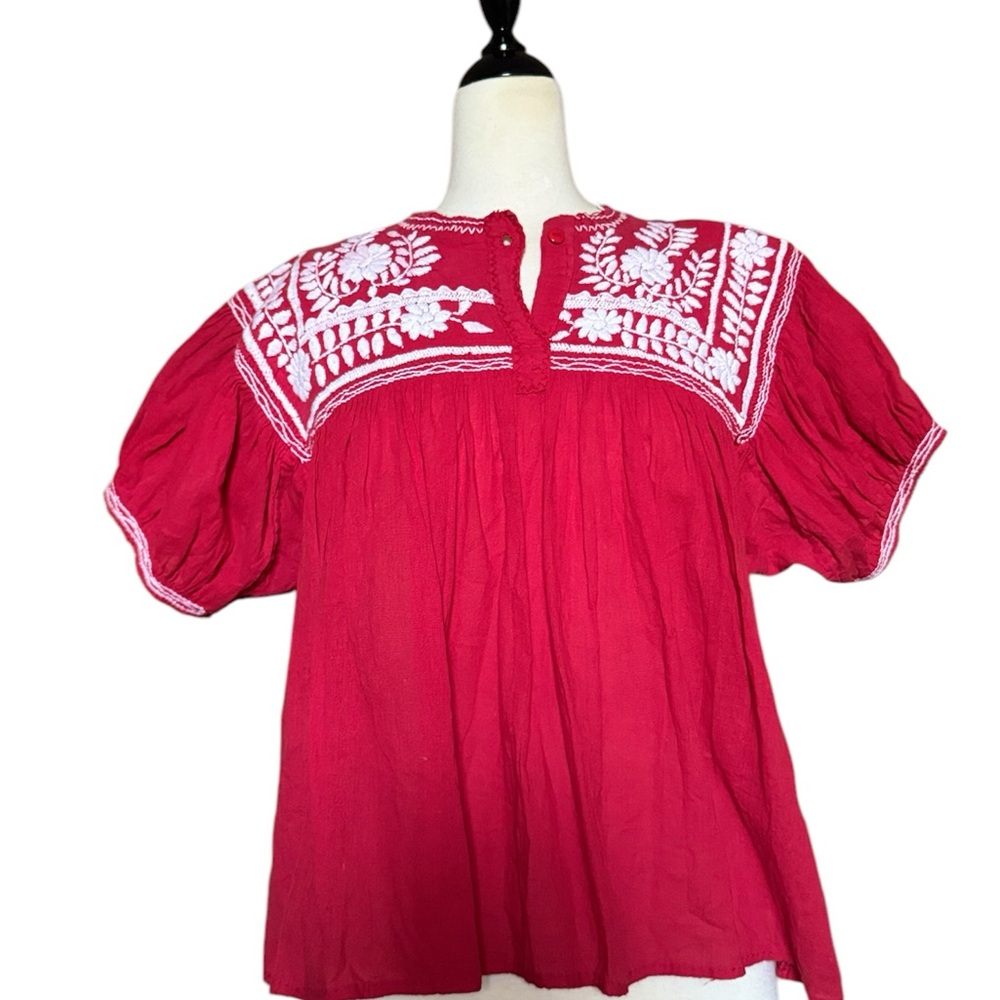Vintage Embroidered Top